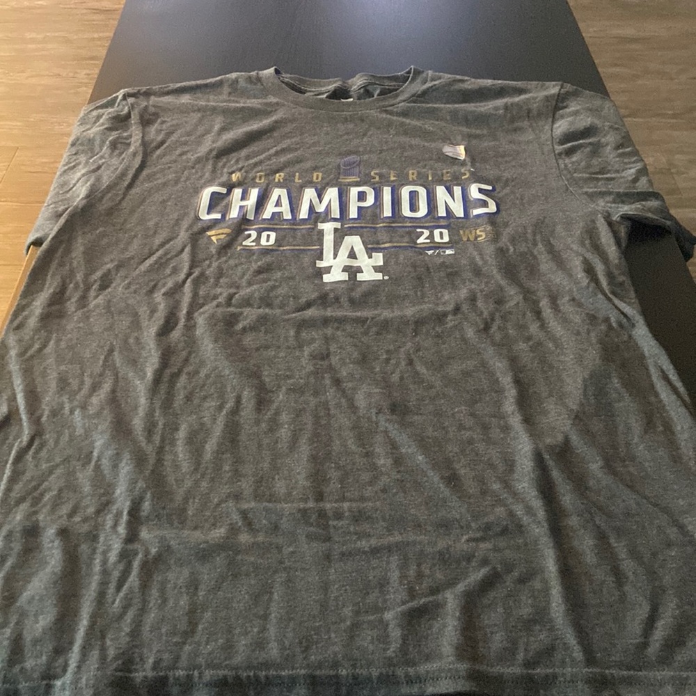 Dodgers 2020 World Series Champions SS Tee